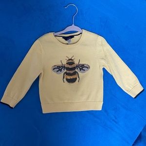COPY - Joules baby girl bee sweater 12 mon